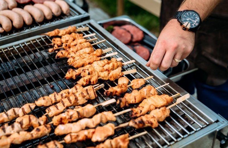 Barbecue familie resort molenwaard