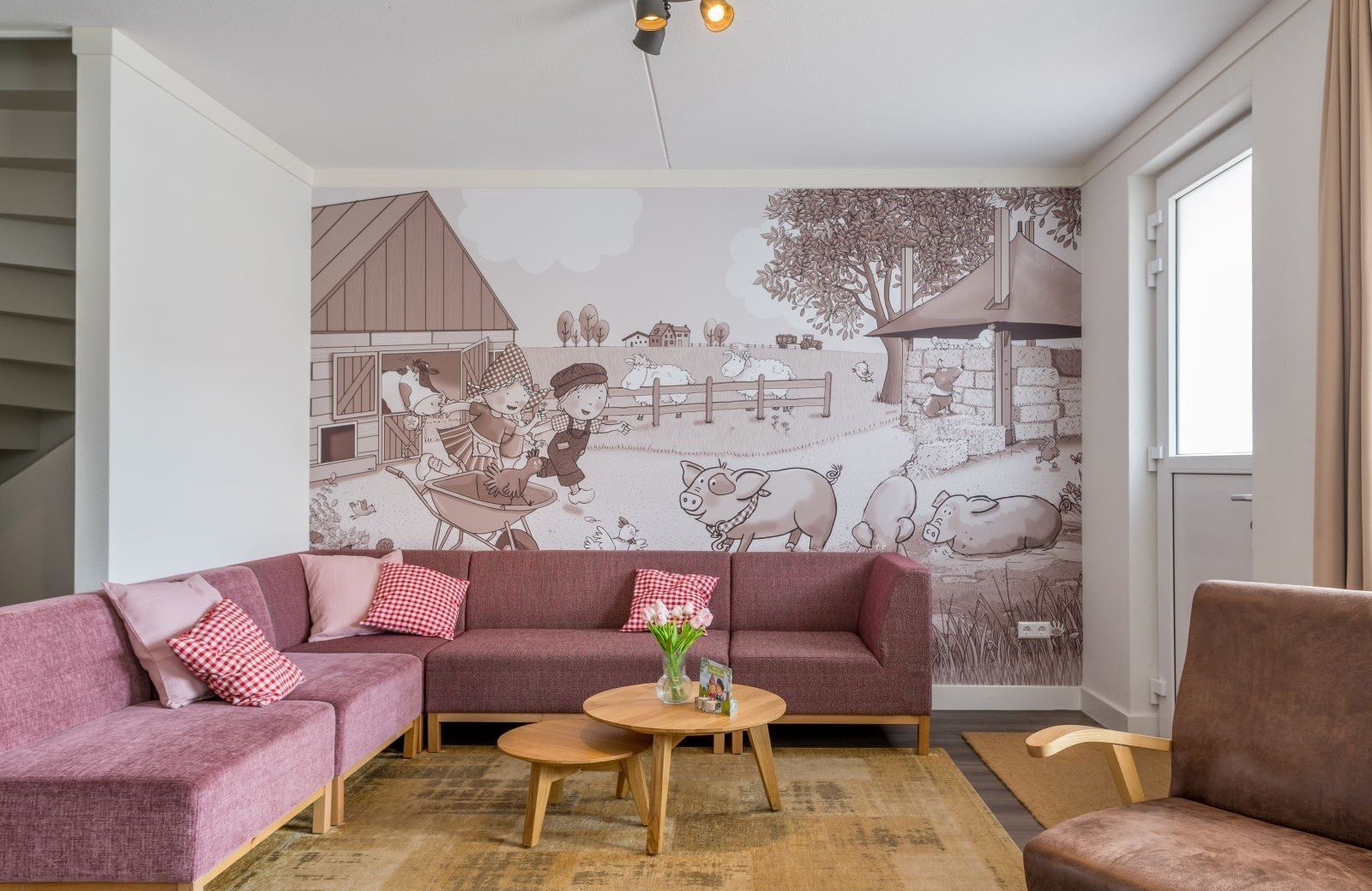 8 personen dorpsstraat sebastiaan woonkamer