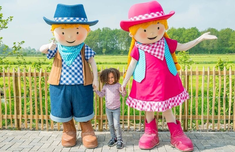 Fien en Teun cowboy feest avonturenboerderij molenwaard