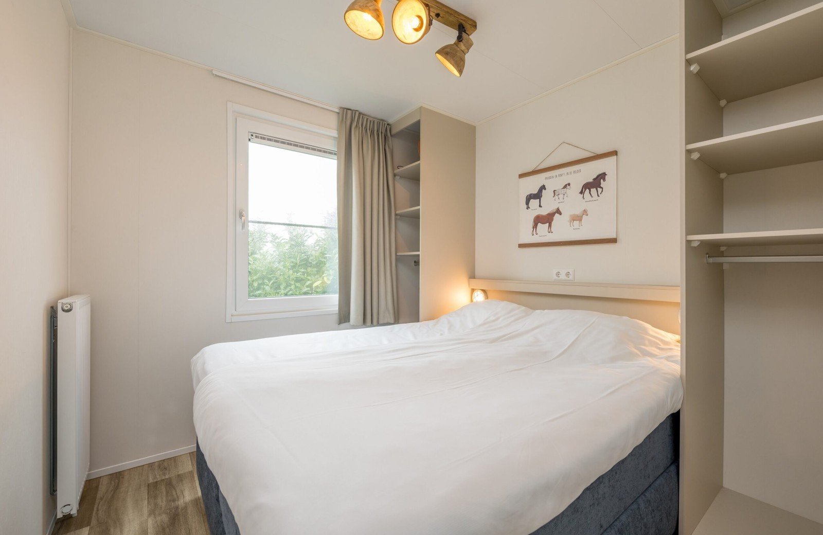 Accommodatie stip de pony slaapkamer familie resort molenwaard