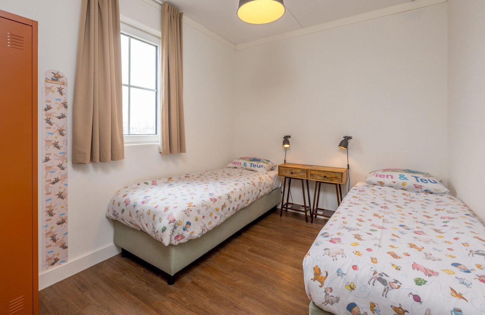 Groepsaccommodatie slaapkamer Familie Resort Molenwaard