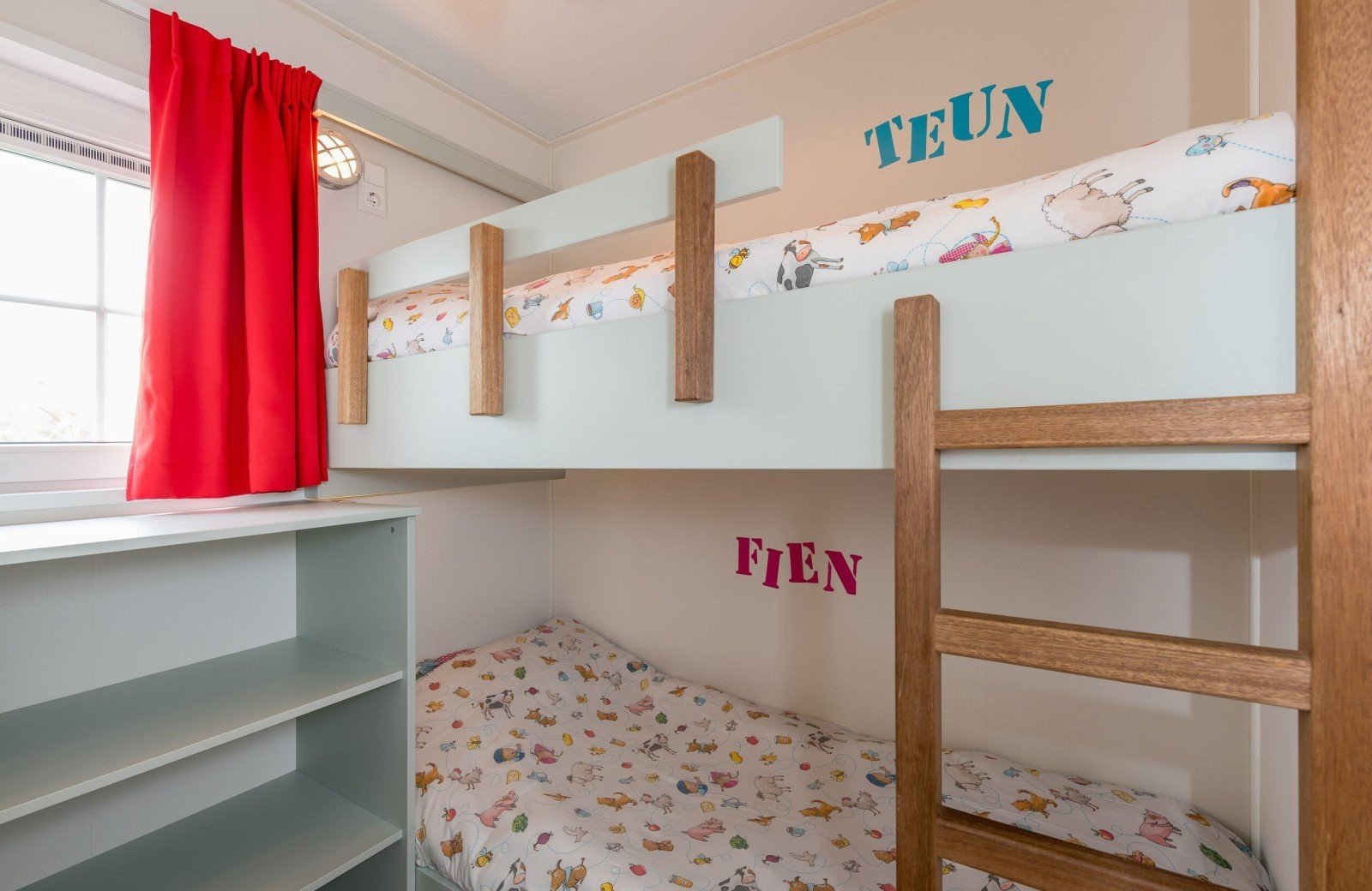 Luxe fien en teun boerderijtje 6 personen bij Familie Resort Molenwaard