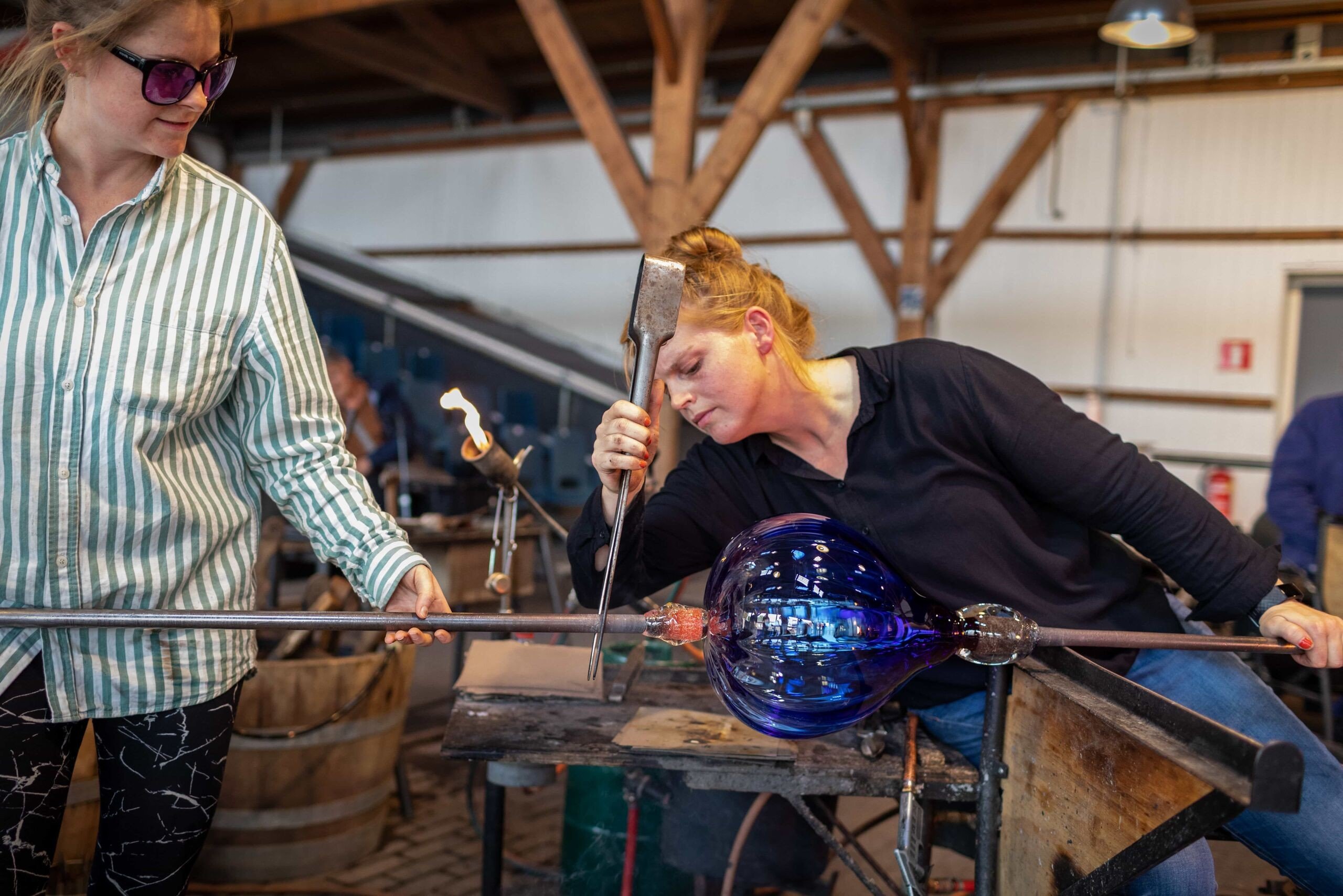 National Glass Museum & Glassblowing Works