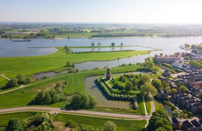 Gorinchem van bovenaf