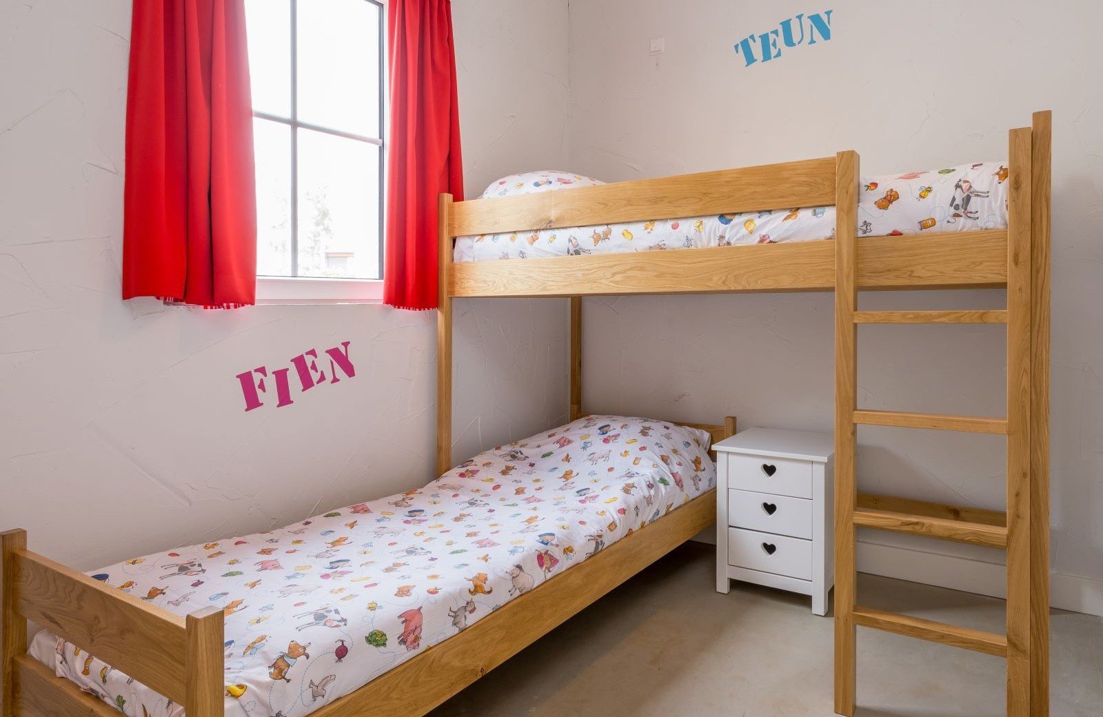 Hooimijt slaapkamer fien en teun