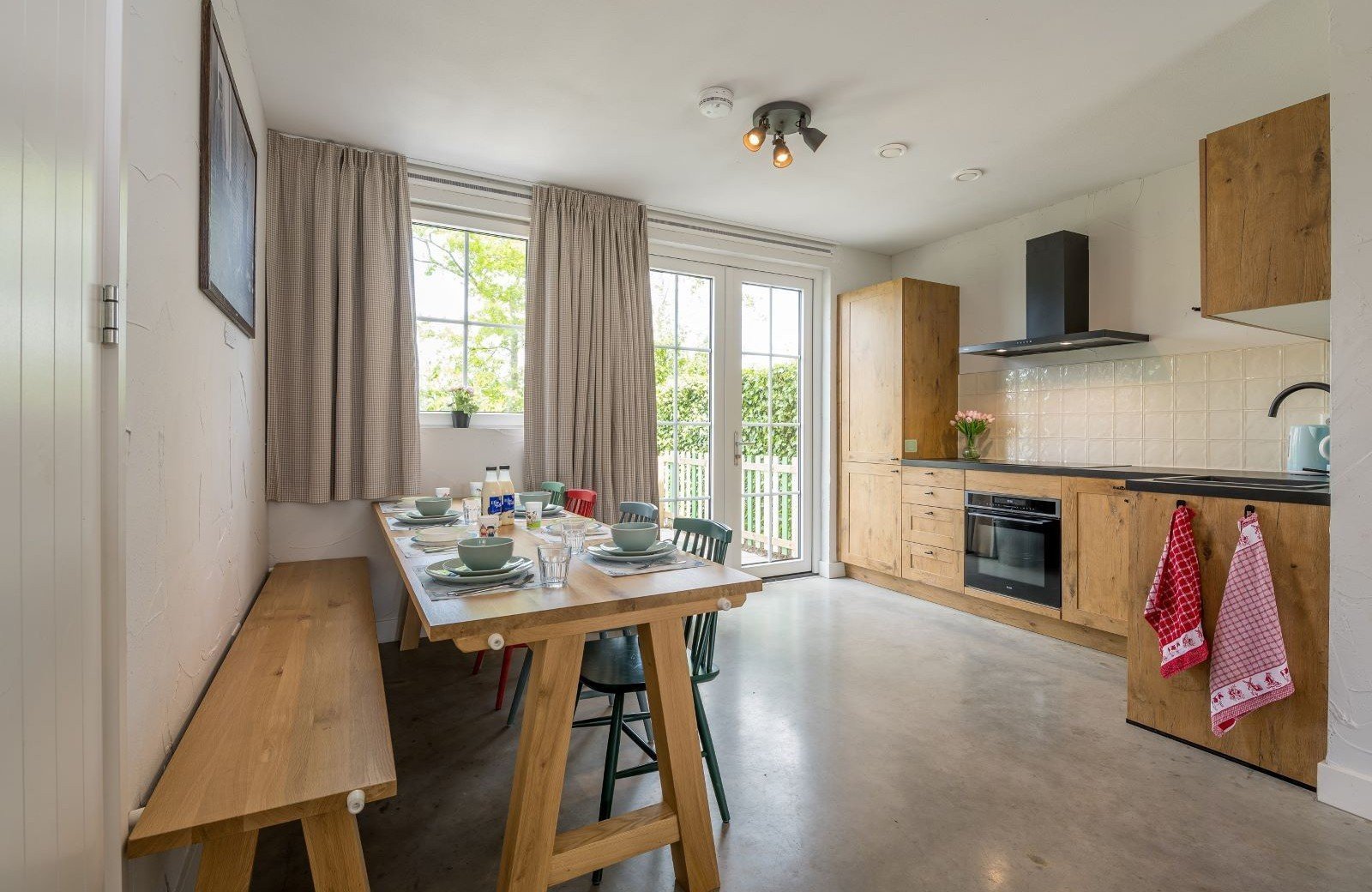 Hooischuur keuken familie resort molenwaard