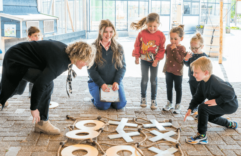 Oud hollandse spelletjes bij familie resort molenwaard