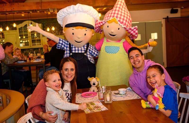 Sterrenbuffet Fien en Teun bij Familie Resort Molenwaard