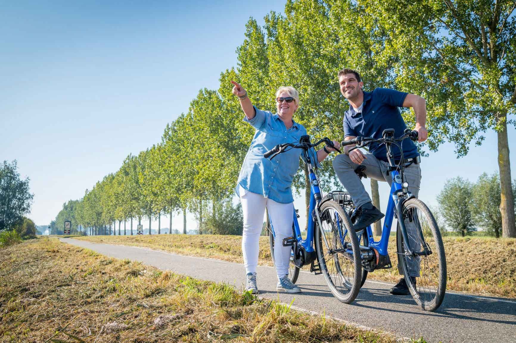 Walking and cycling map