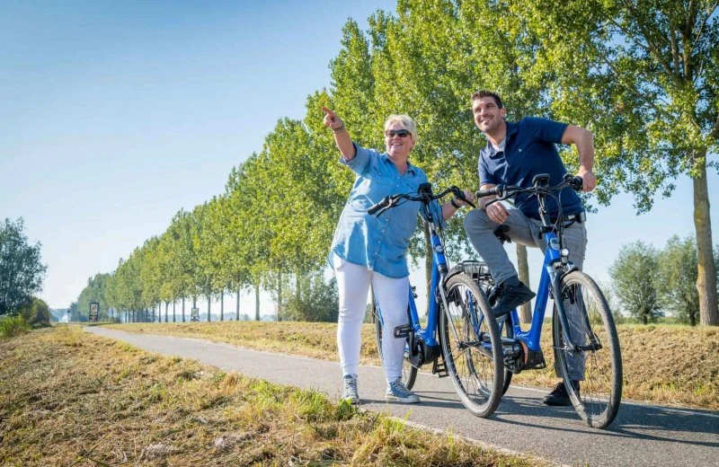 Walking and cycling map