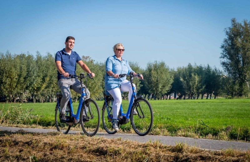 Fietsen door de alblasserwaard