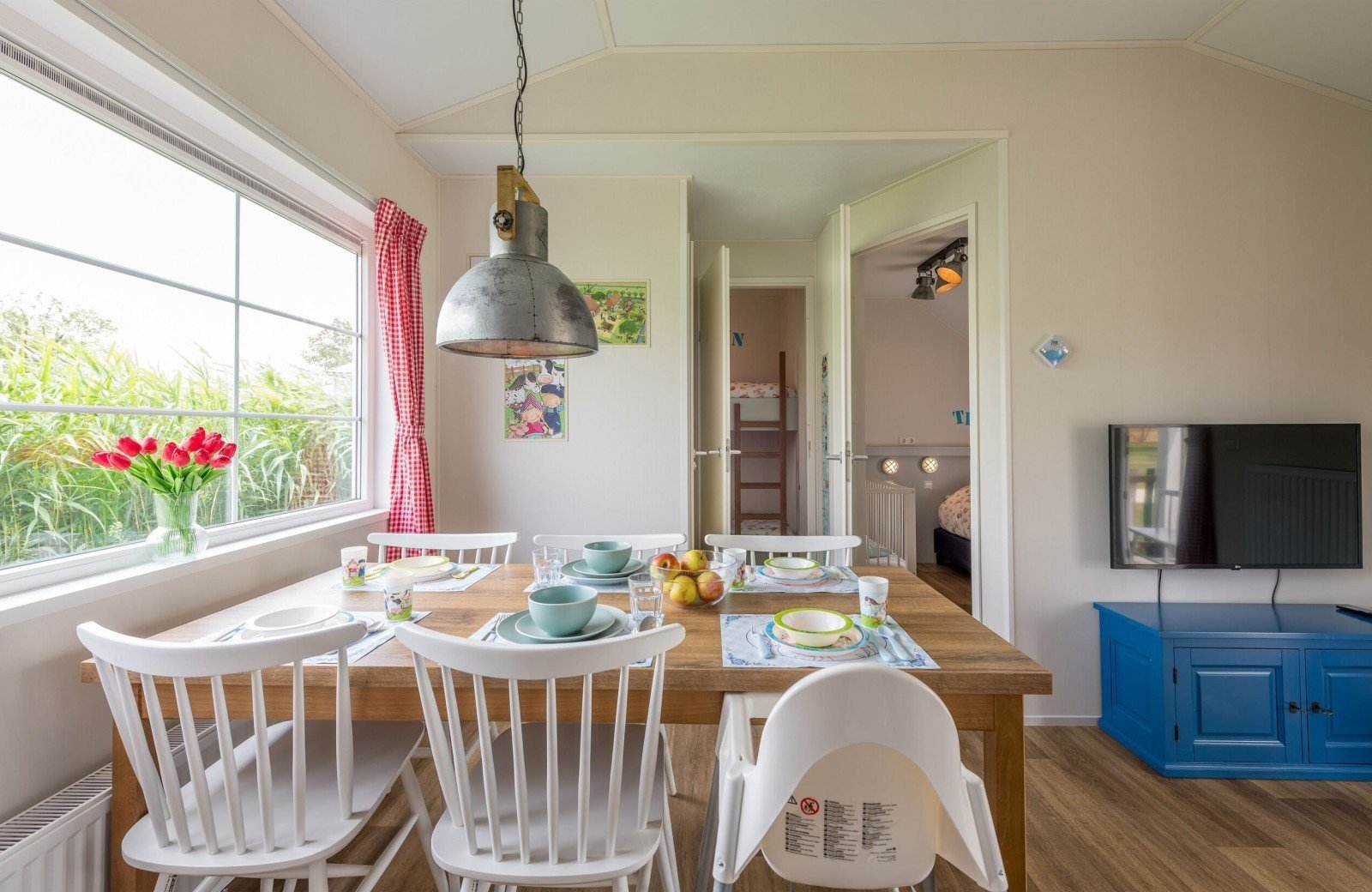 Leefruimte accommodatie familie resort molenwaard