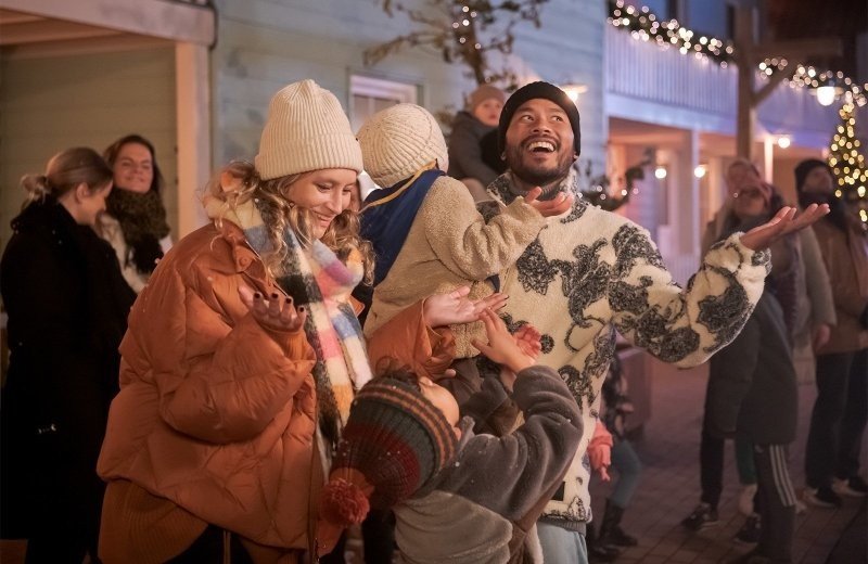 Winter bij vakantiepark Molenwaard